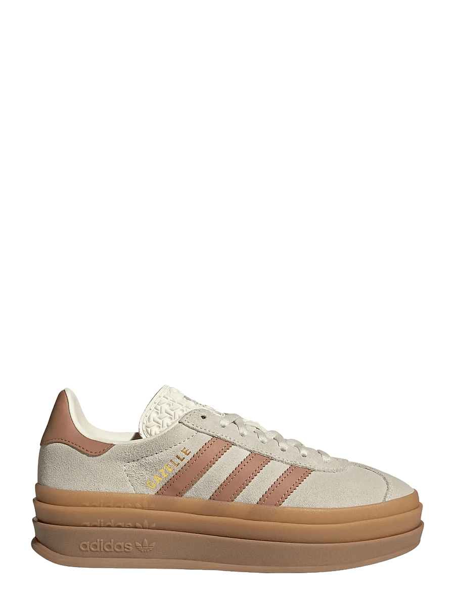 adidas Originals - GAZELLE BOLD J - lave sneakers - crewht/clastr/goldmt - 1