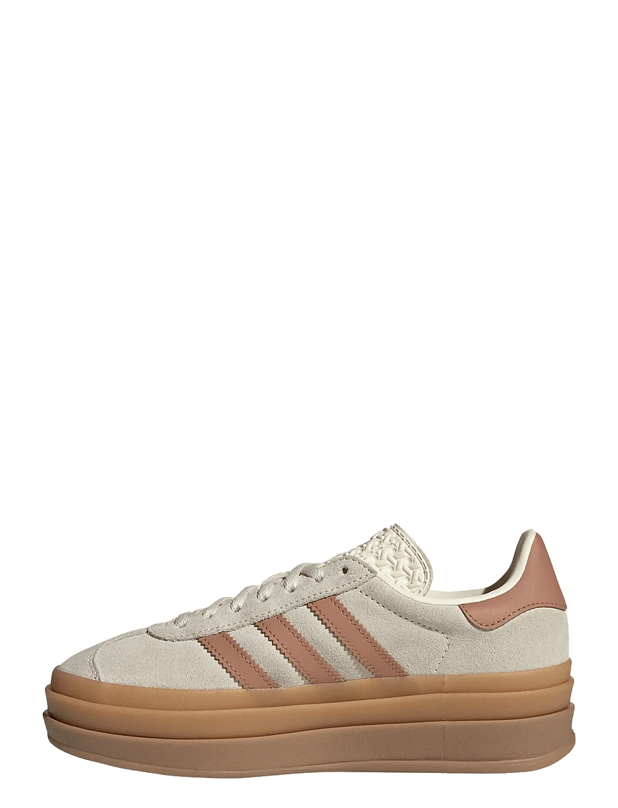 adidas Originals - GAZELLE BOLD J - lave sneakers - crewht/clastr/goldmt - 2