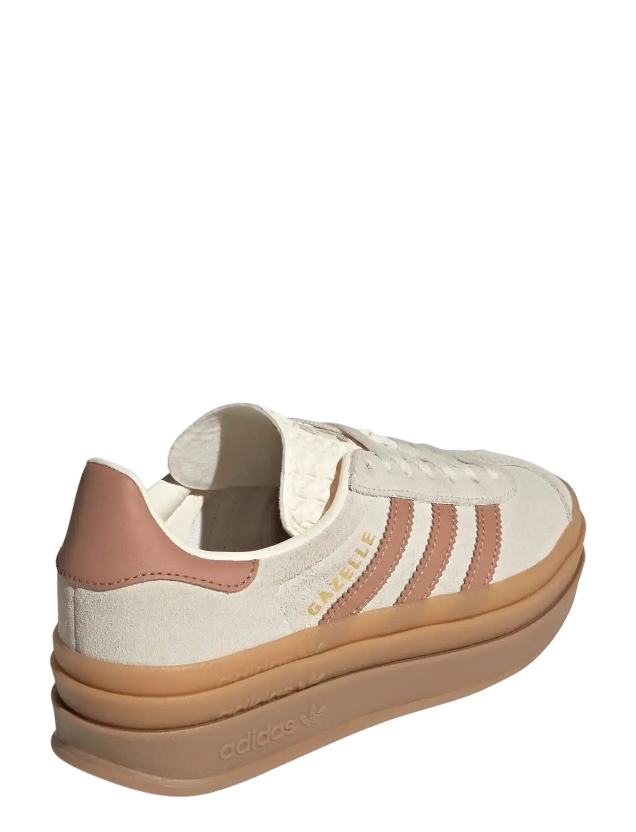 adidas Originals - GAZELLE BOLD J - lave sneakers - crewht/clastr/goldmt - 3