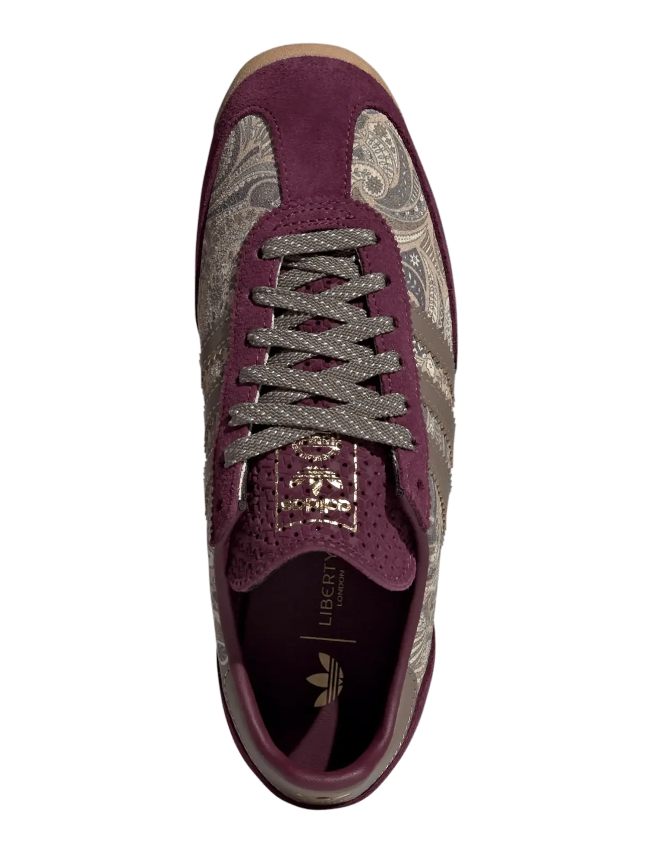 adidas Originals - SL 72 OG W - maroon/khasix/olistr - 3