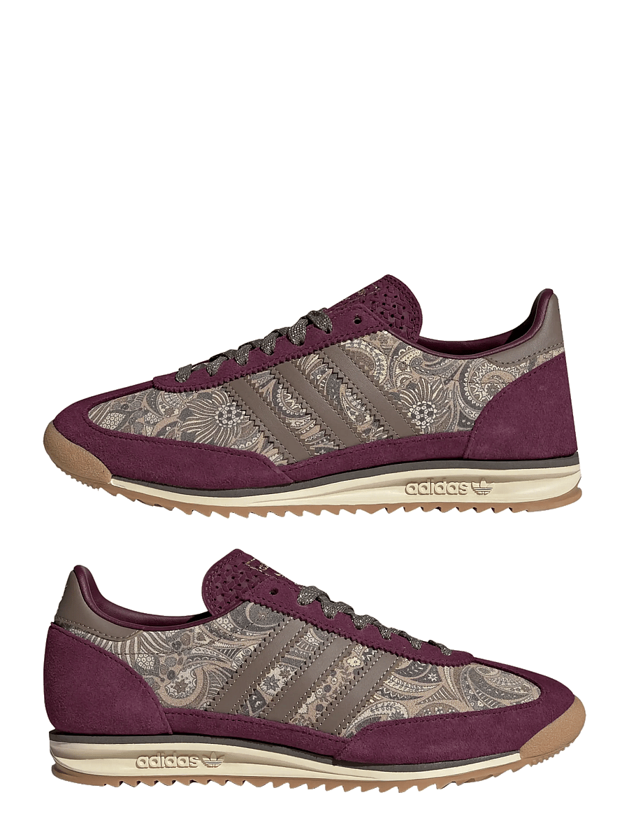 adidas Originals - SL 72 OG W - låga sneakers - maroon/khasix/olistr - 5