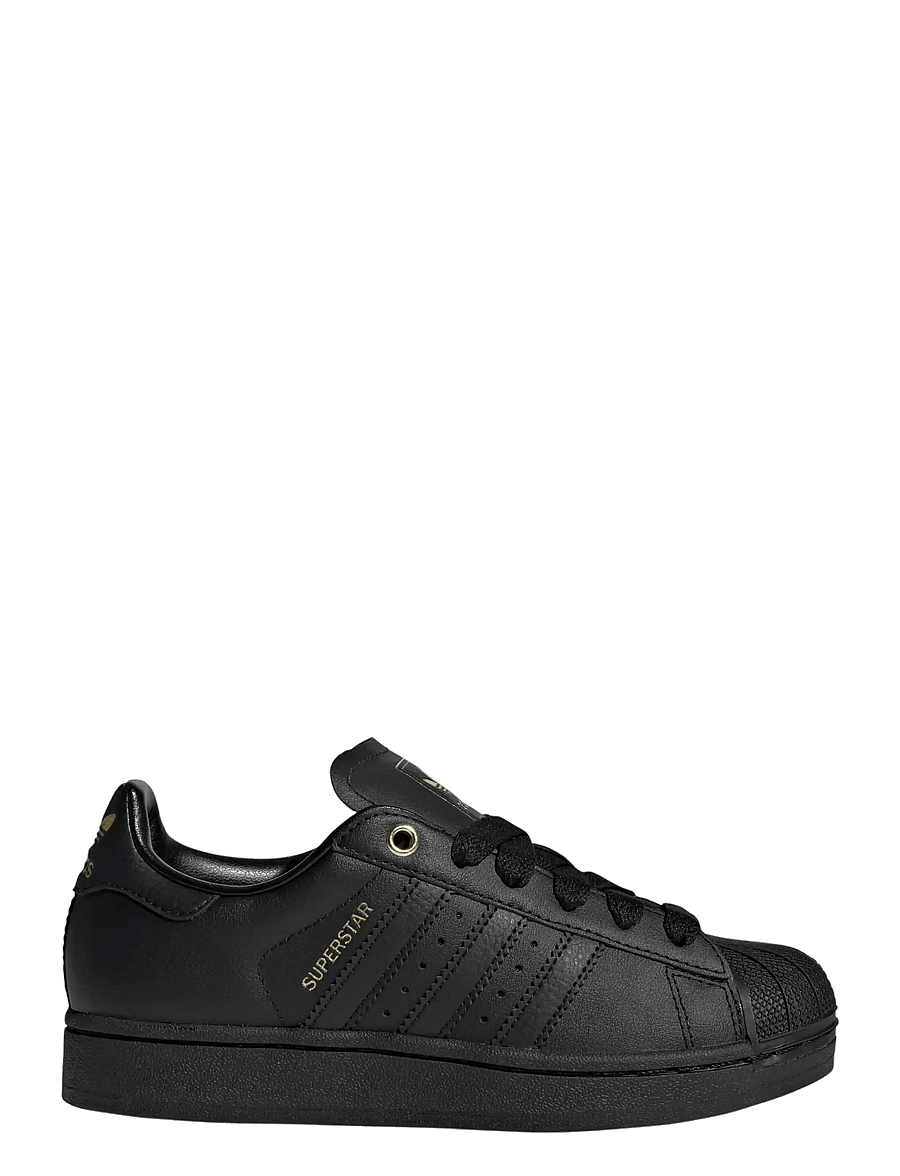 adidas Originals - SUPERSTAR II J - niedriger schnitt - cblack/cblack/goldmt - 1