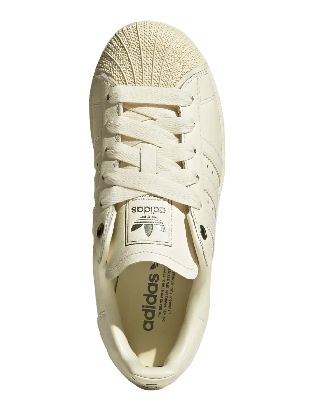 adidas Originals - SUPERSTAR II J - lave sneakers - crewht/crewht/ironmt - 4
