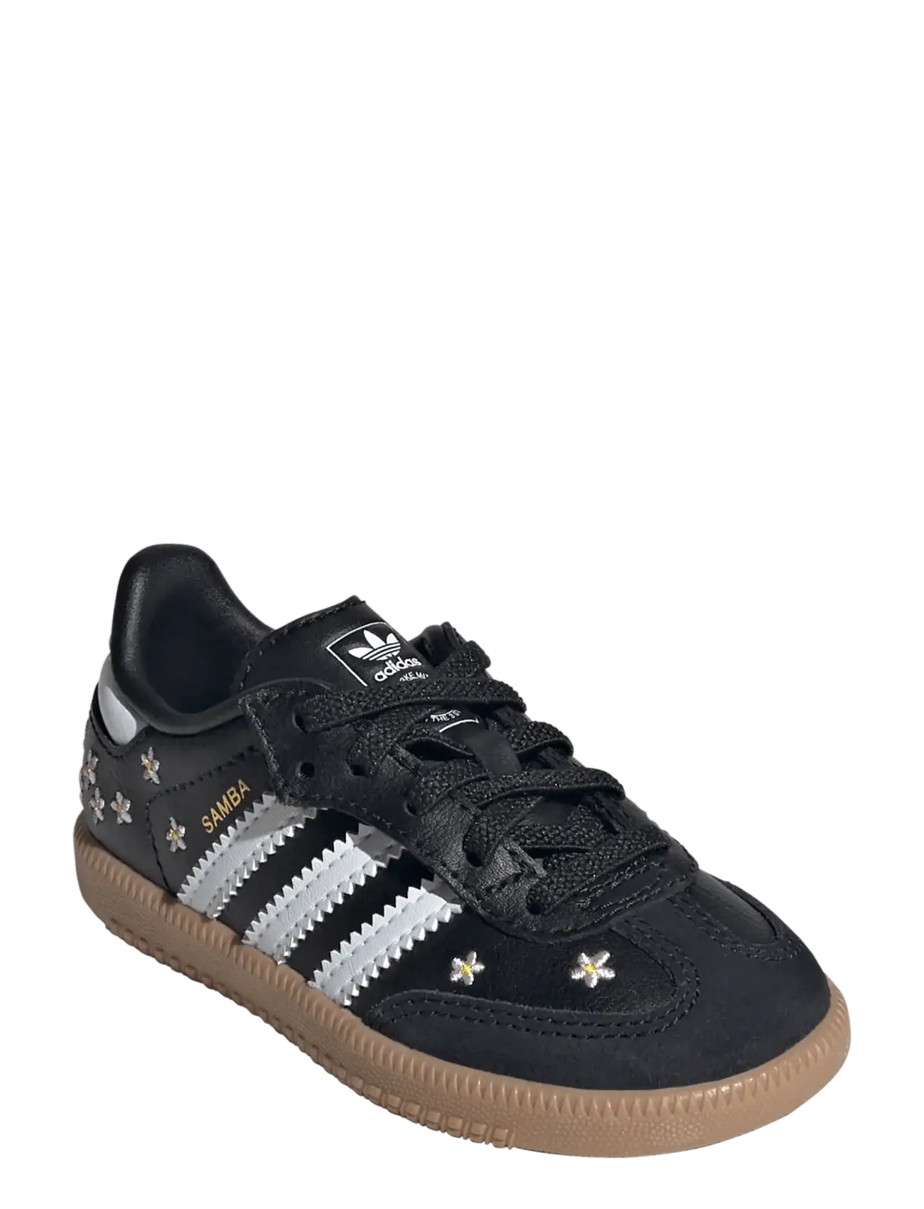 adidas Originals SAMBA OG CF EL I - Sneakers - CBLACK/FTWWHT/GUM4 / black