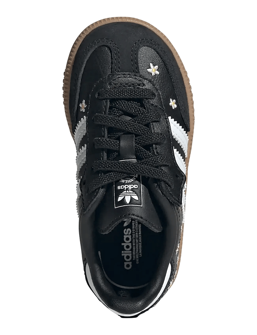adidas Originals - SAMBA OG CF EL I - niedriger schnitt - cblack/ftwwht/gum4 - 4