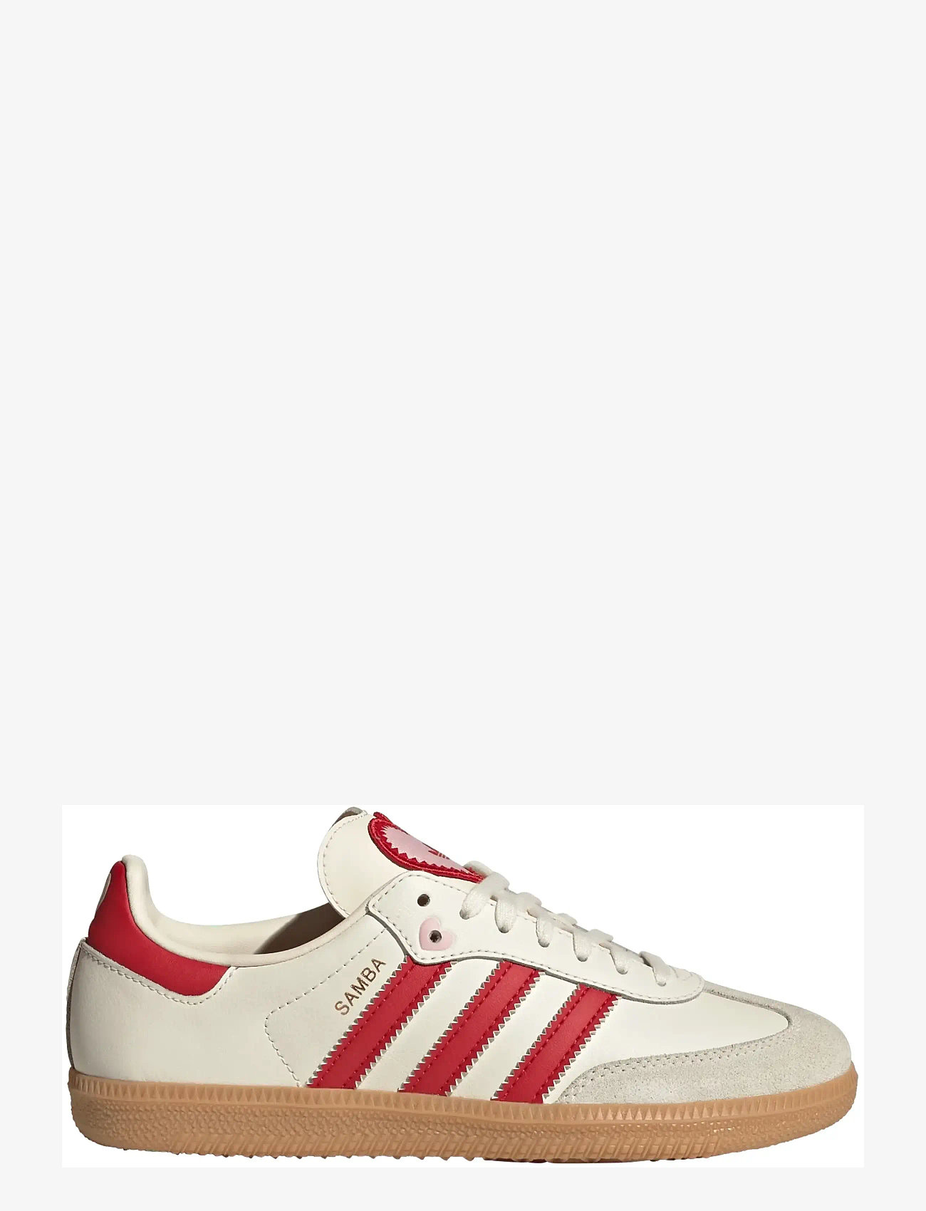 adidas Originals - SAMBA OG J - niedriger schnitt - crewht/betsca/gum3 - 1
