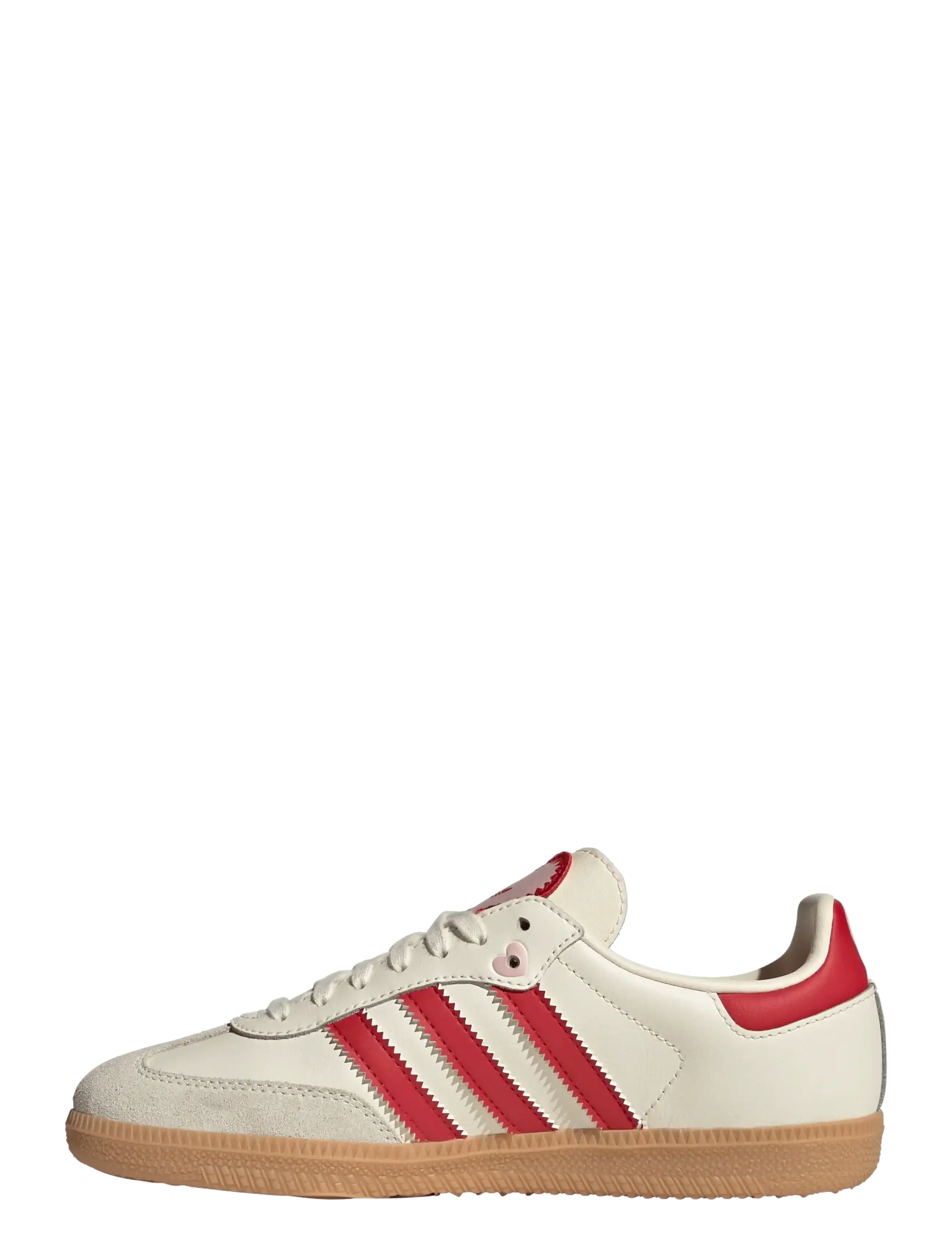 adidas Originals - SAMBA OG J - lave sneakers - crewht/betsca/gum3 - 2