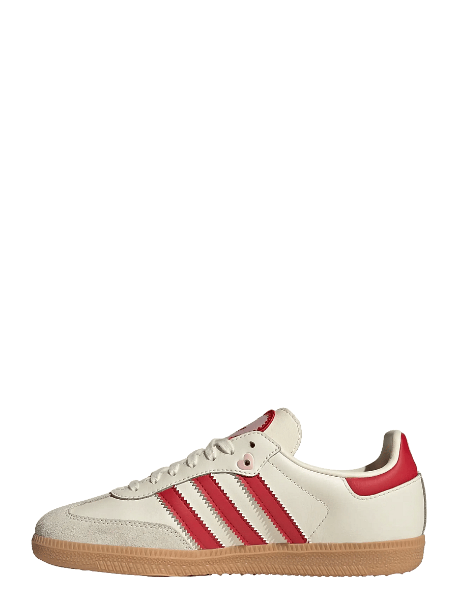 adidas Originals - SAMBA OG J - baskets basses - crewht/betsca/gum3 - 2