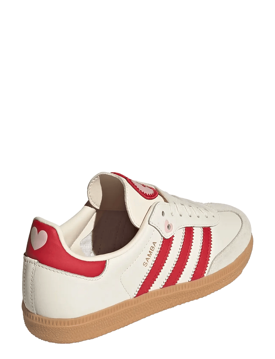 adidas Originals - SAMBA OG J - niedriger schnitt - crewht/betsca/gum3 - 3