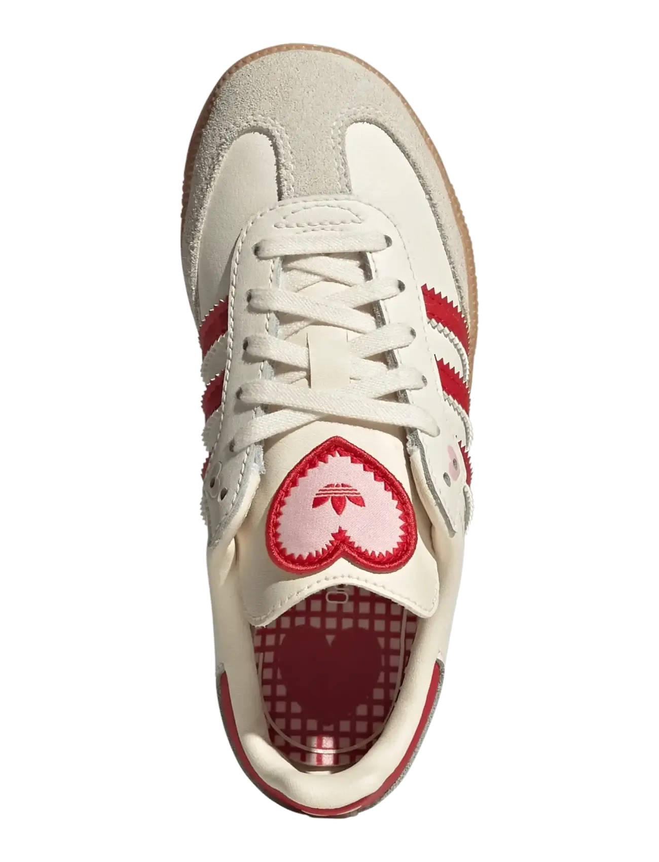 adidas Originals - SAMBA OG C - kõrge säärega tossud - crewht/betsca/gum3 - 4