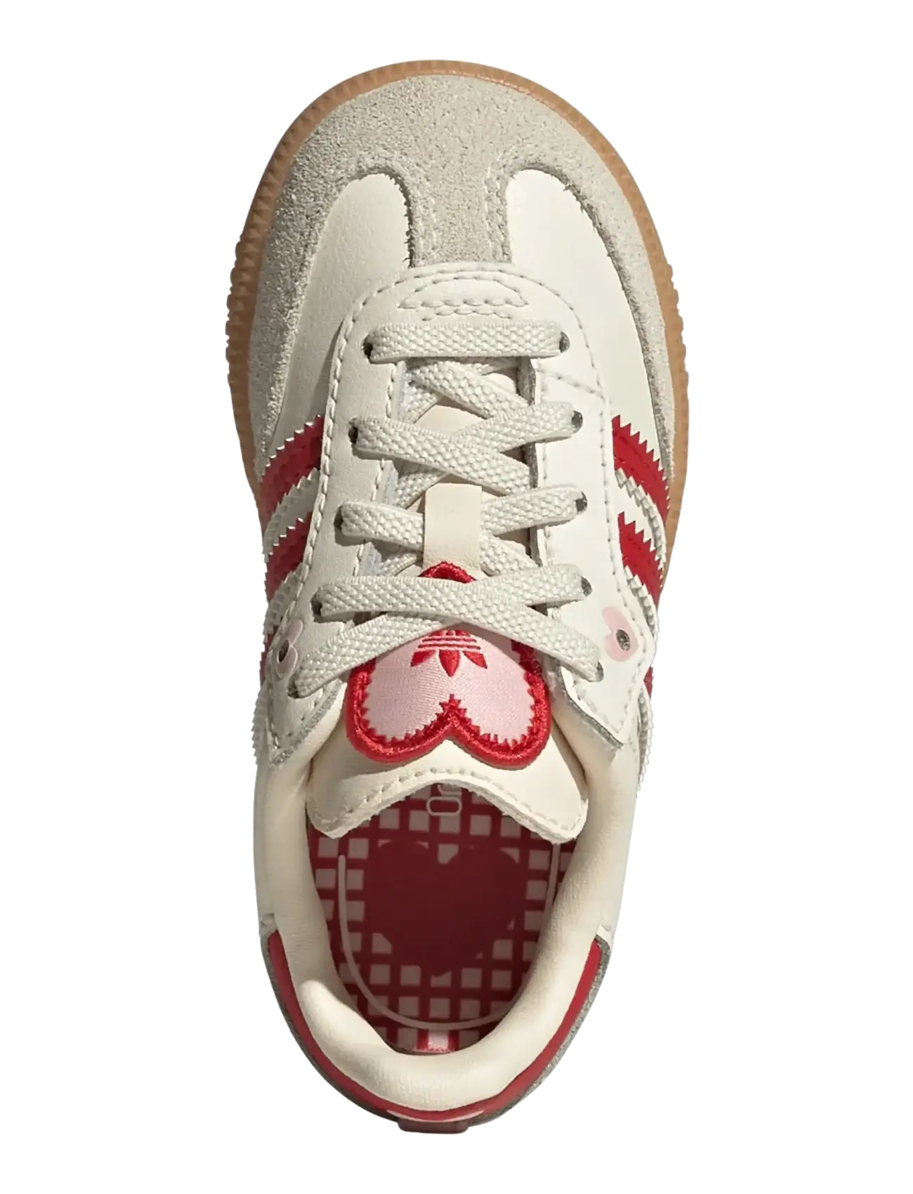 adidas Originals - SAMBA OG CF EL I - lave sneakers - crewht/betsca/gum3 - 4