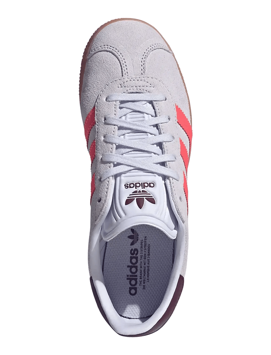 adidas Originals - GAZELLE J - niedriger schnitt - fropur/soltur/maroon - 4