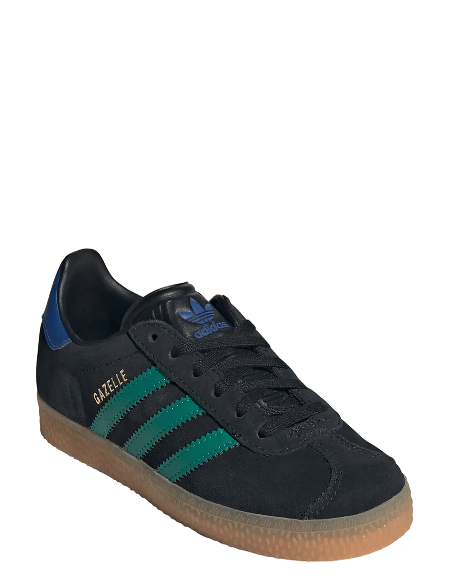 adidas Originals - GAZELLE C - tennised - cblack/eqtgrn/royblu - 0