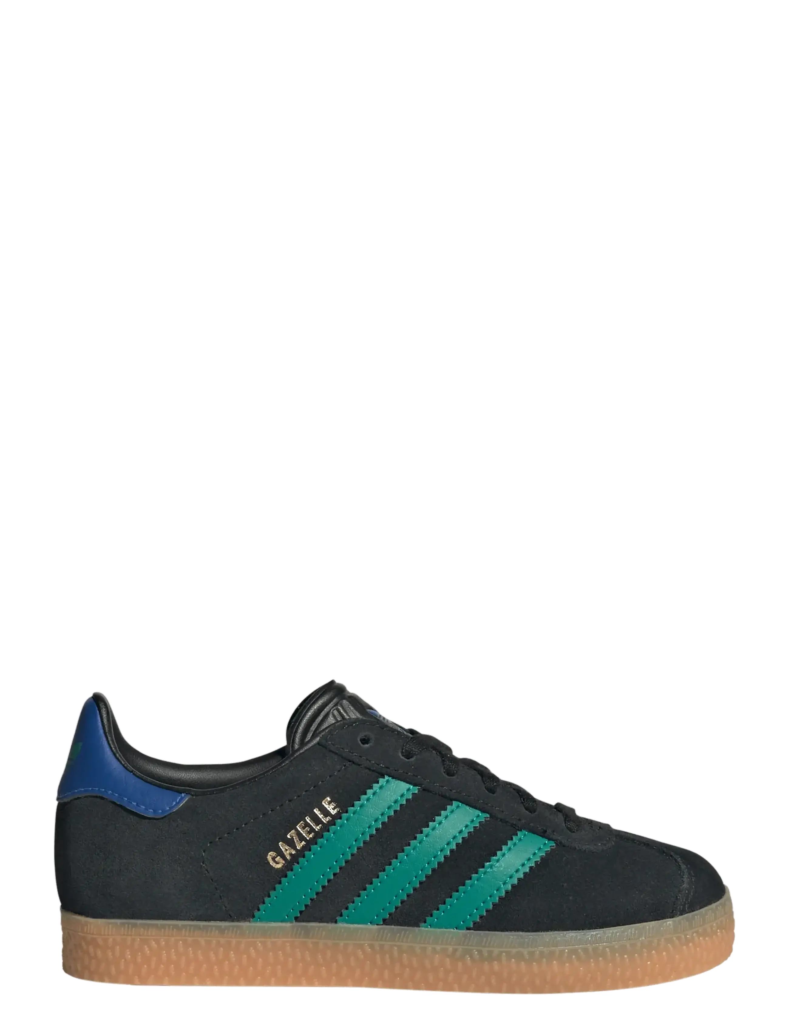 adidas Originals - GAZELLE C - niedriger schnitt - cblack/eqtgrn/royblu - 1