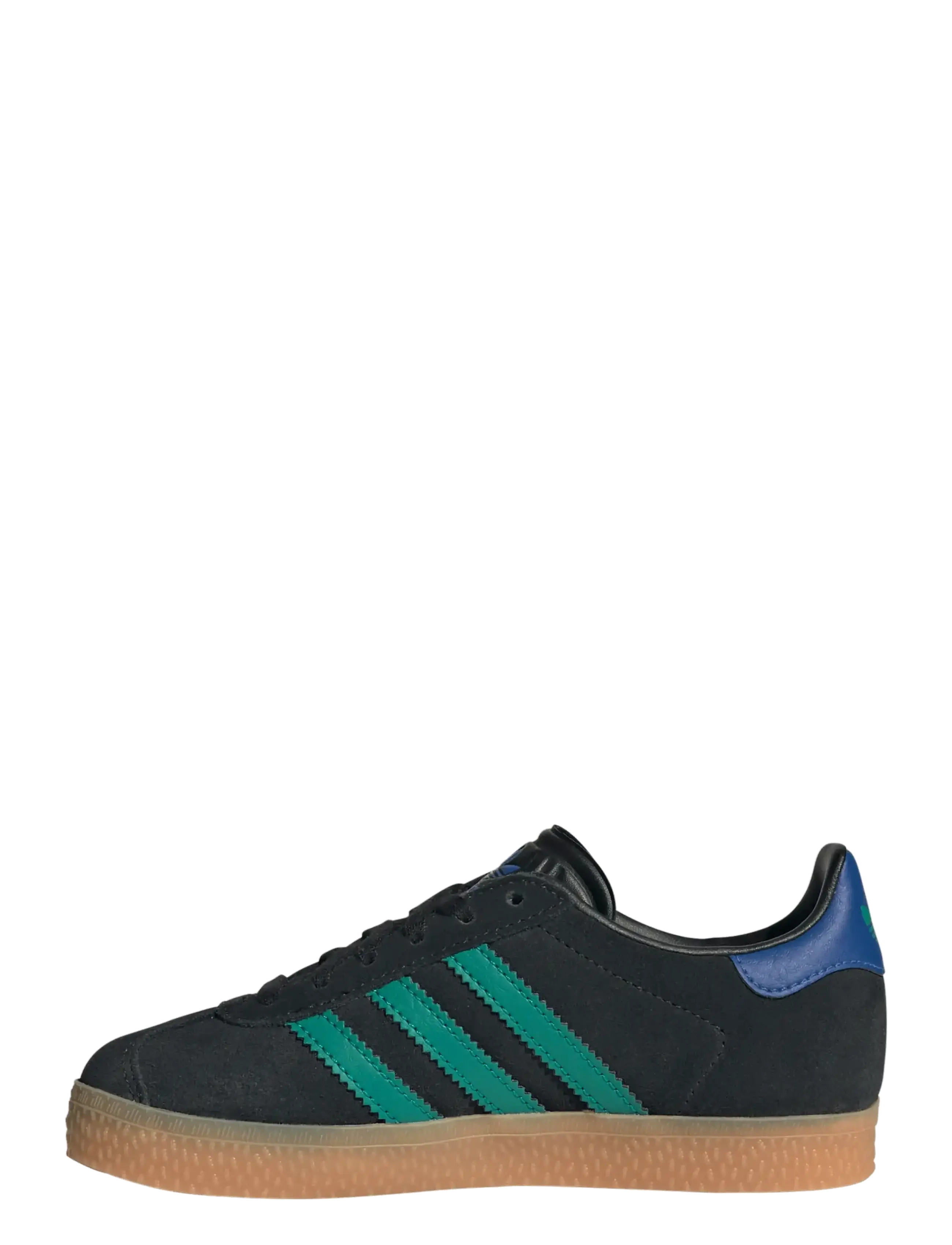 adidas Originals - GAZELLE C - niedriger schnitt - cblack/eqtgrn/royblu - 2