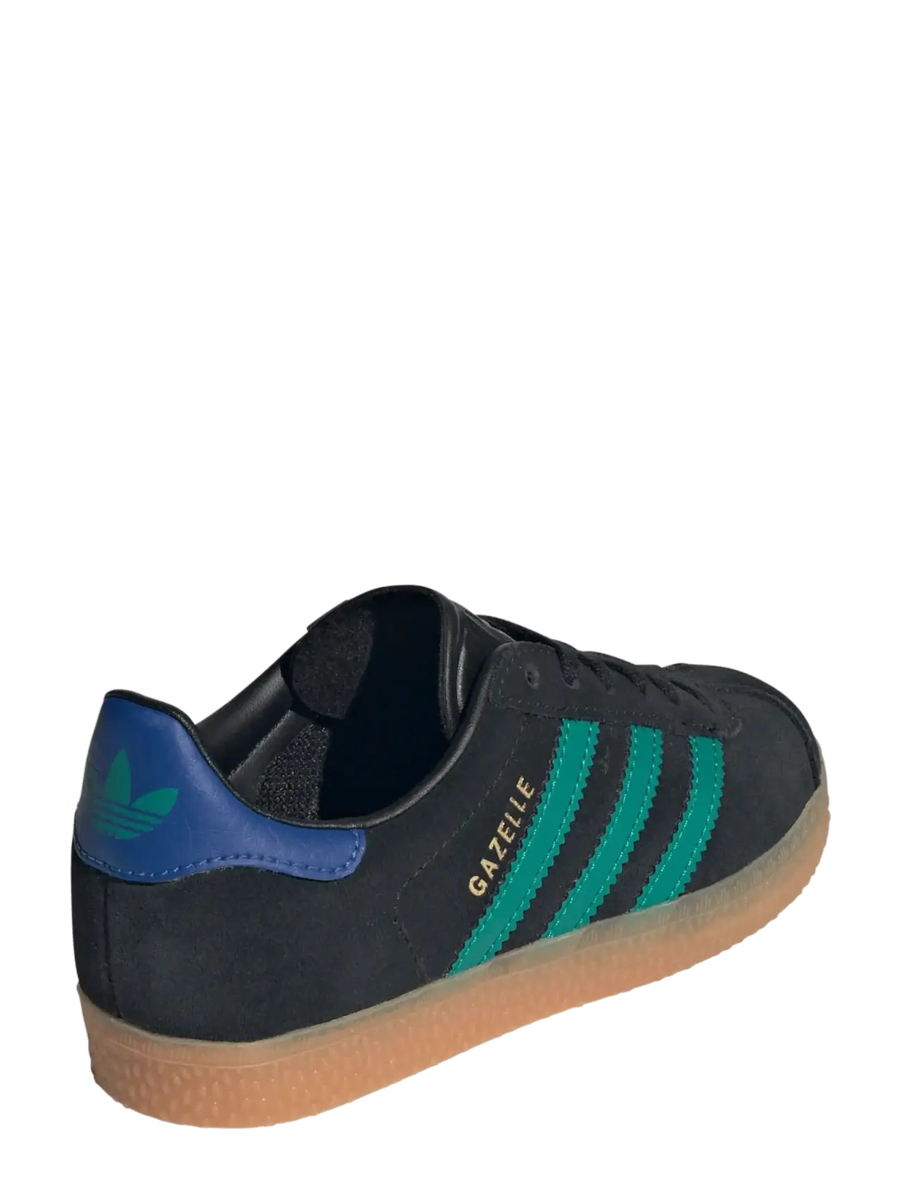 adidas Originals - GAZELLE C - niedriger schnitt - cblack/eqtgrn/royblu - 3