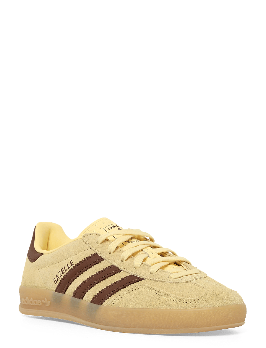 adidas Originals - GAZELLE INDOOR W - tennised - almyel/prebrn/gum4 - 0