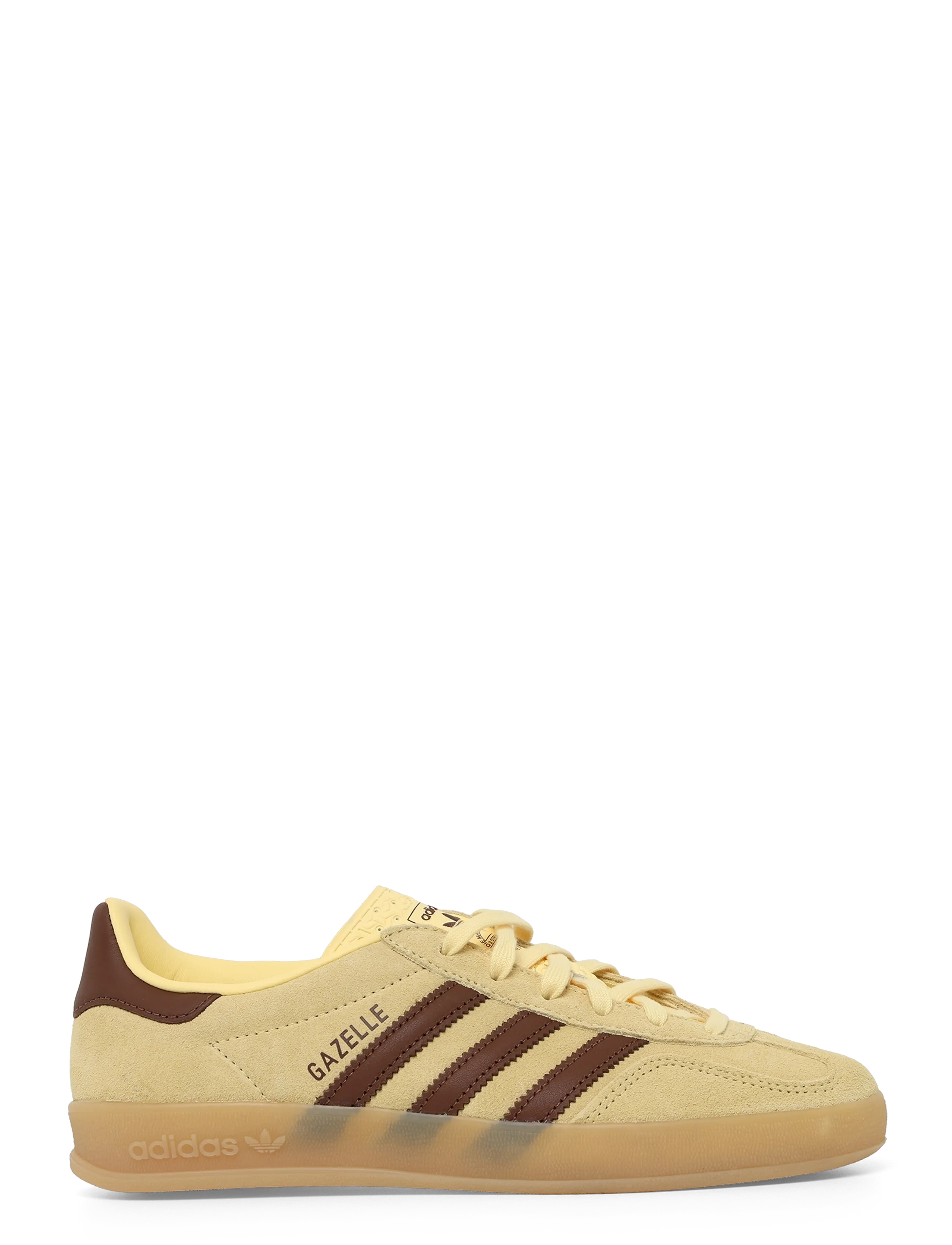 adidas Originals - GAZELLE INDOOR W - lave sneakers - almyel/prebrn/gum4 - 2
