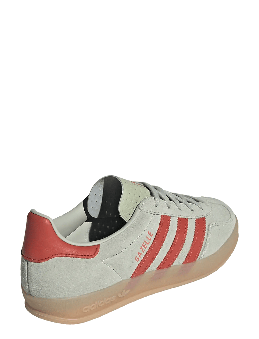 adidas Originals - GAZELLE INDOOR W - låga sneakers - halgrn/prered/gum4 - 3