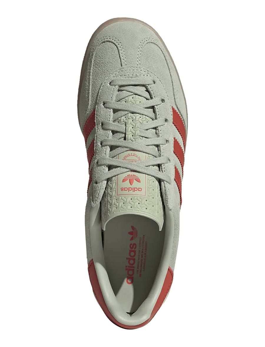 adidas Originals - GAZELLE INDOOR W - låga sneakers - halgrn/prered/gum4 - 4