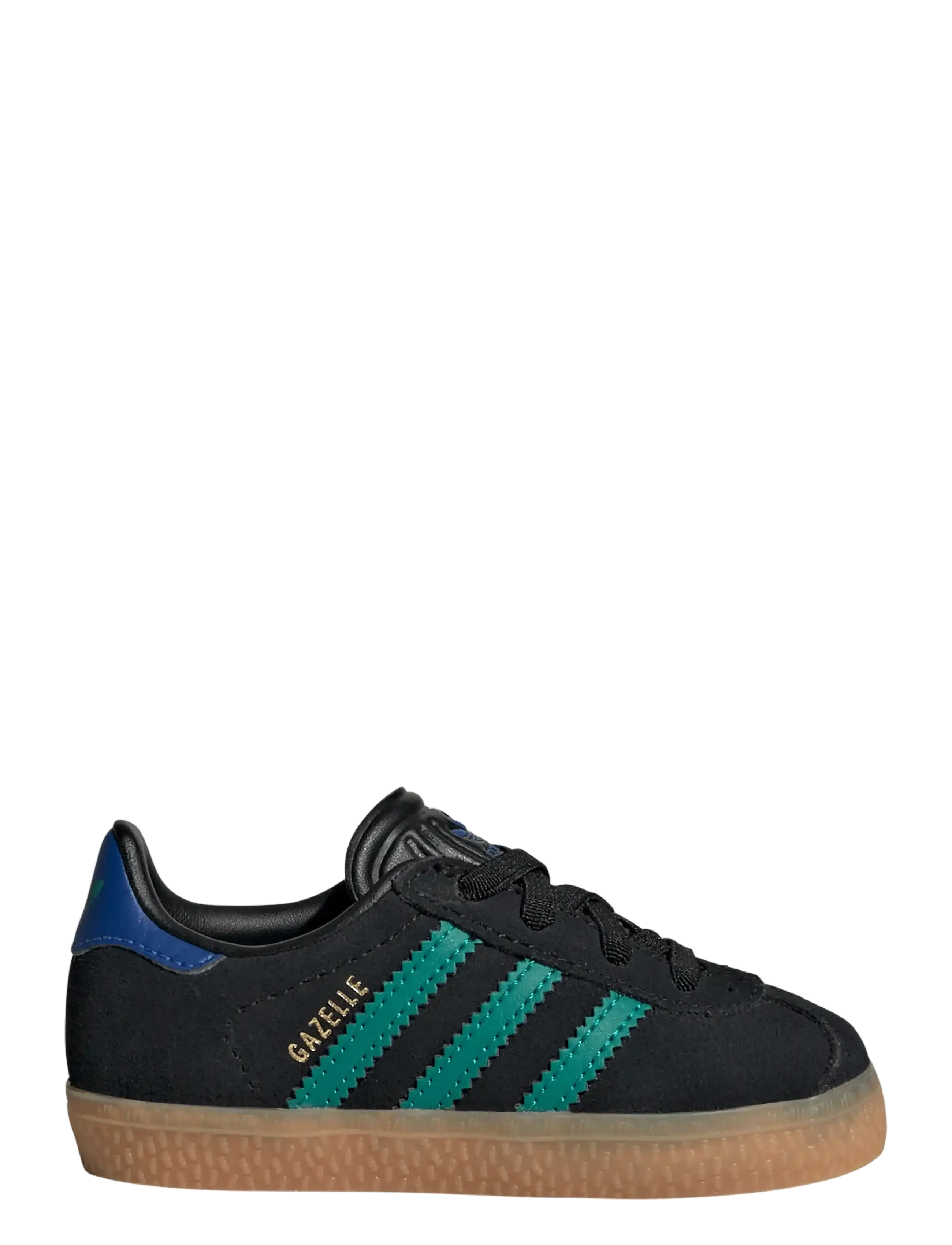 adidas Originals - GAZELLE CF EL I - tennised - cblack/eqtgrn/royblu - 1