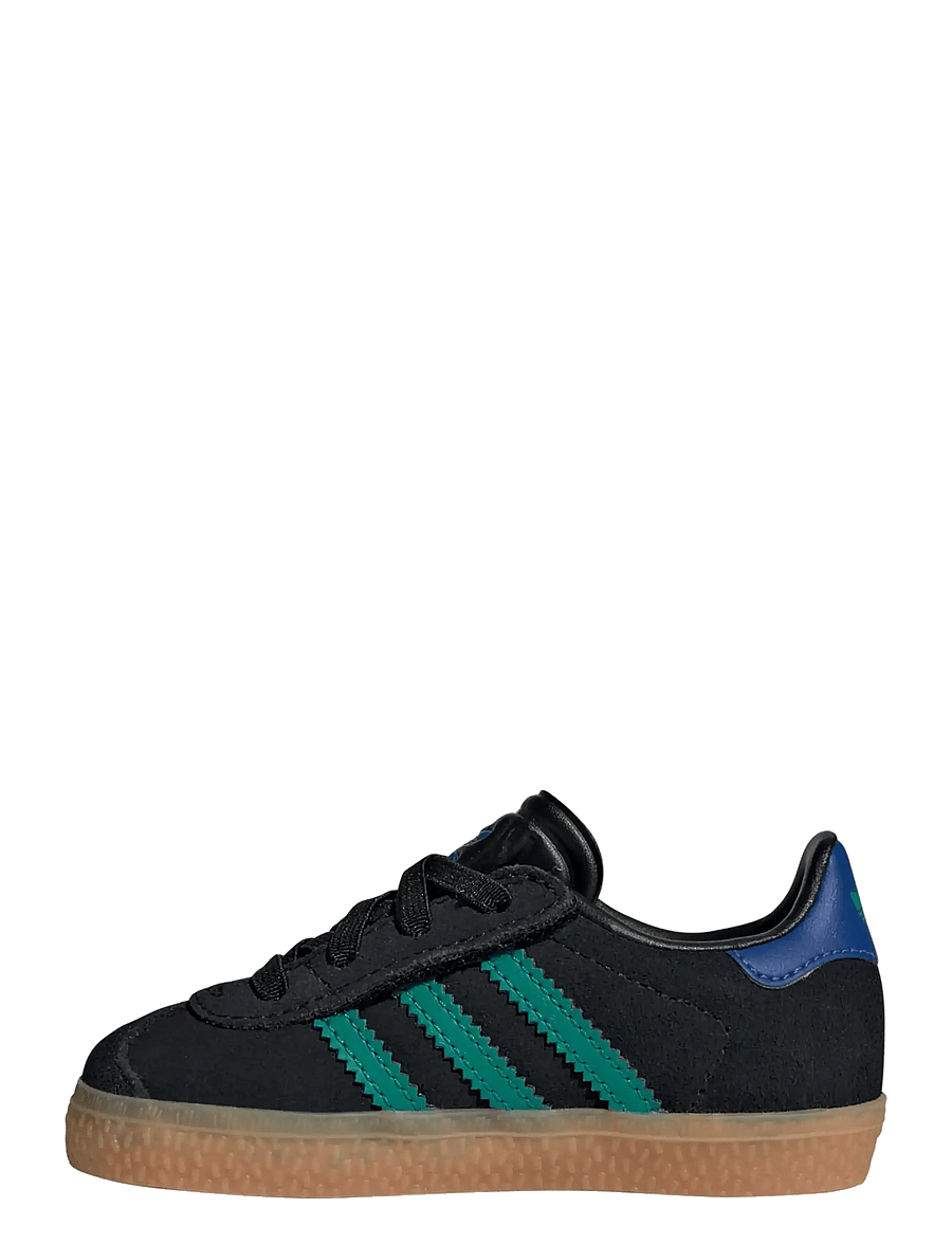 adidas Originals - GAZELLE CF EL I - baskets basses - cblack/eqtgrn/royblu - 2