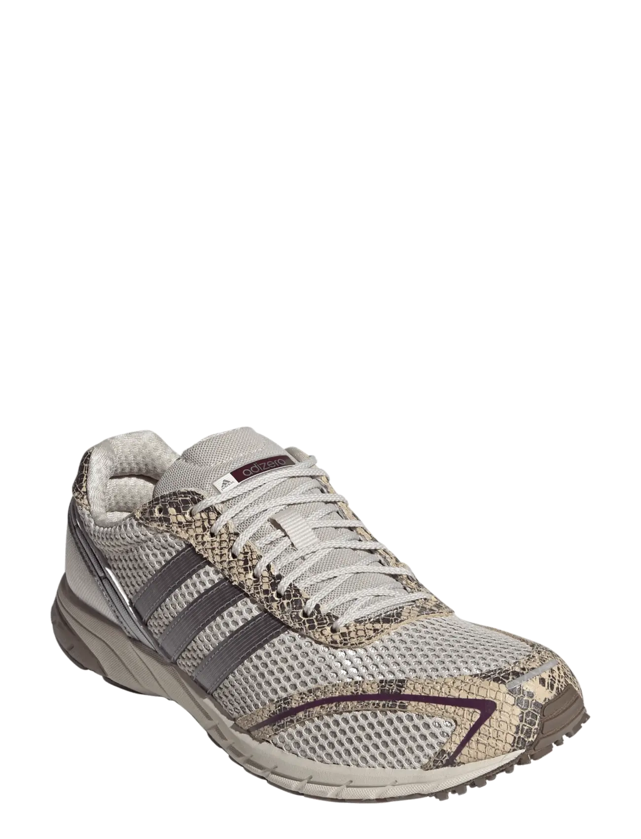 adidas Originals ADIZERO ADIOS OG W - Shoes - ALUMIN/COFMET/MAROON / grey