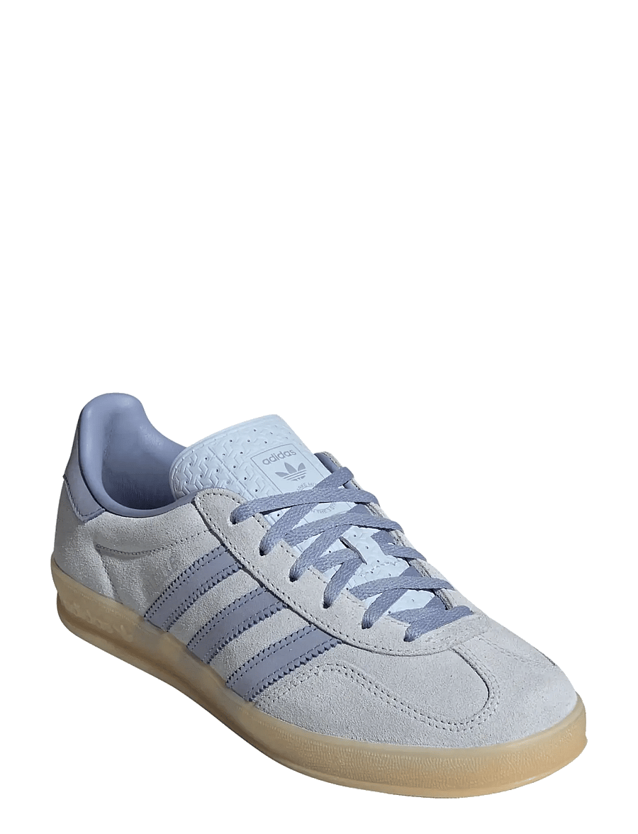 adidas Originals - GAZELLE INDOOR W - lave sneakers - crsk/chablu/gum3 - 0