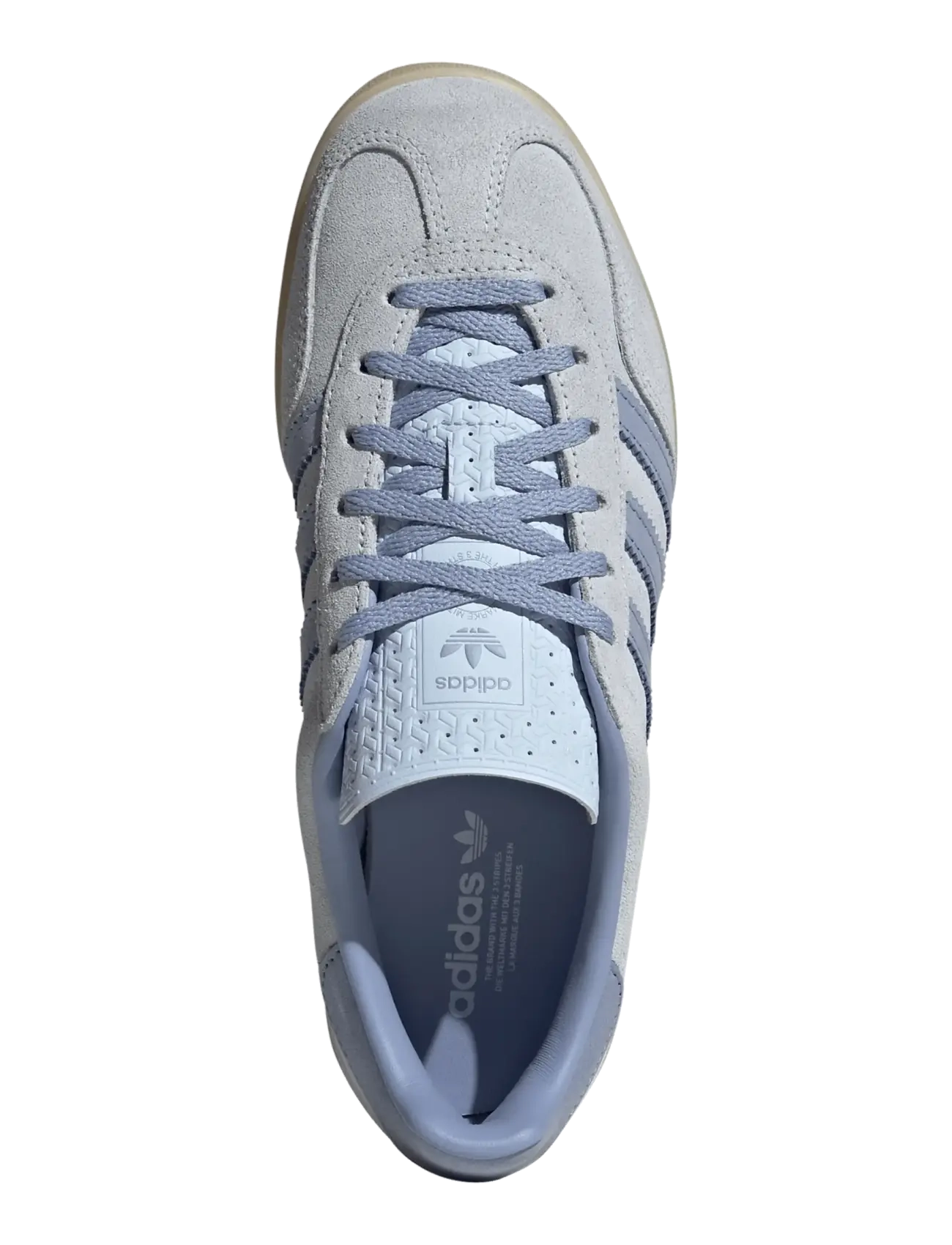 adidas Originals - GAZELLE INDOOR W - låga sneakers - crsk/chablu/gum3 - 4