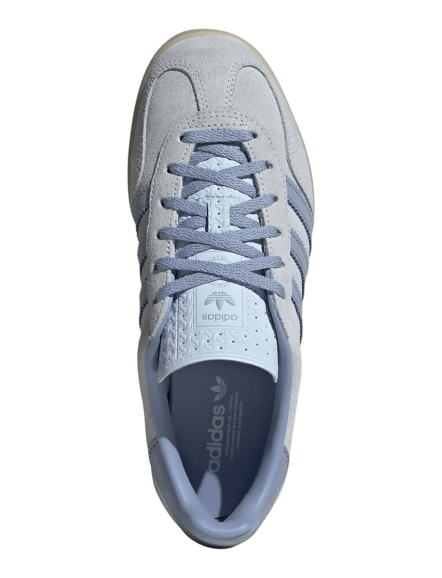 adidas Originals - GAZELLE INDOOR W - lave sneakers - crsk/chablu/gum3 - 4