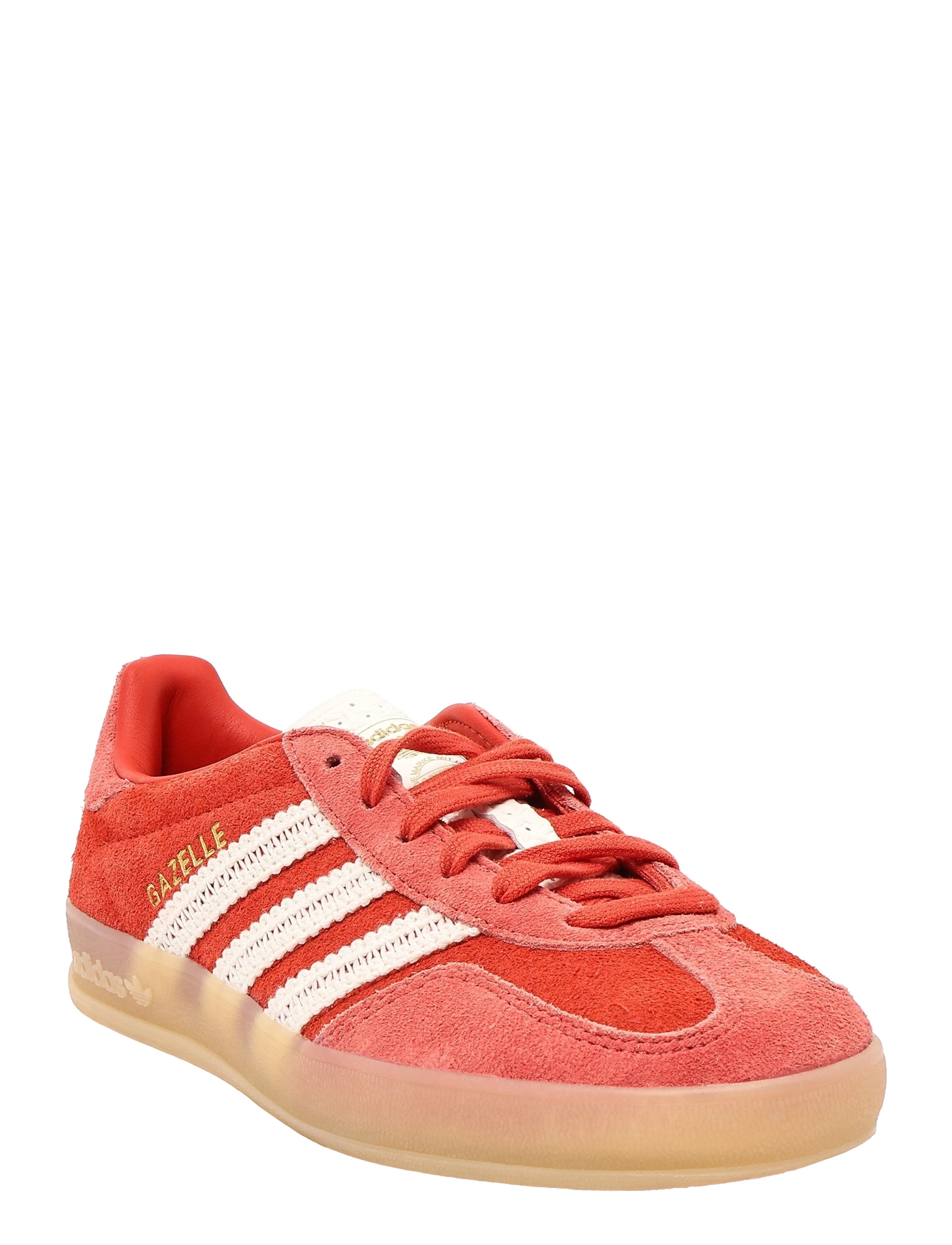 adidas Originals GAZELLE INDOOR W - adidas - PRERED/OWHITE/PRELSC / red