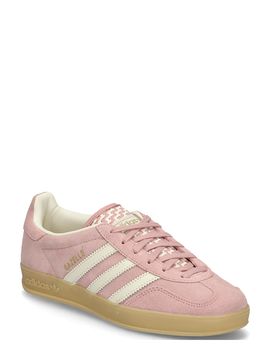 adidas Originals - GAZELLE INDOOR W - lave sneakers - wonmau/owhite/goldmt - 0