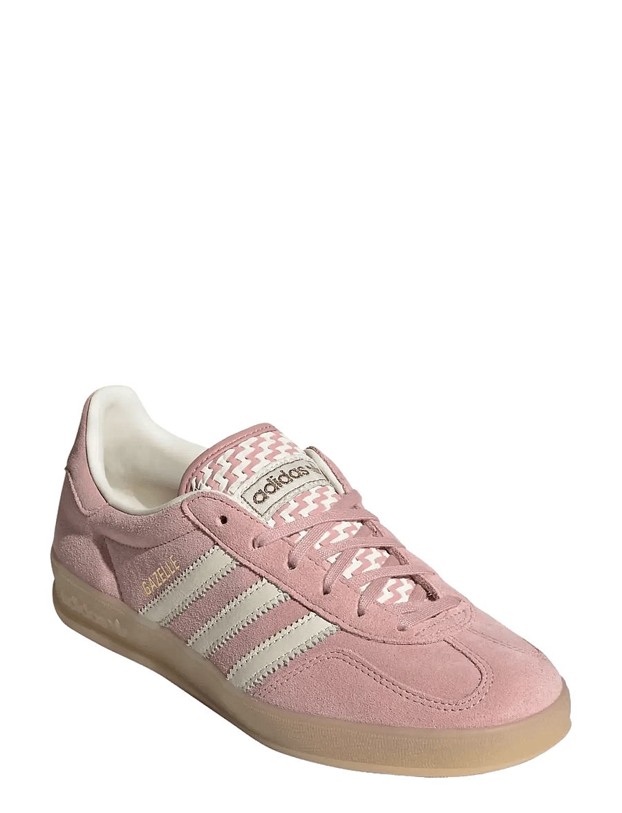 adidas Originals - GAZELLE INDOOR W - niedrige sneakers - wonmau/owhite/goldmt - 0