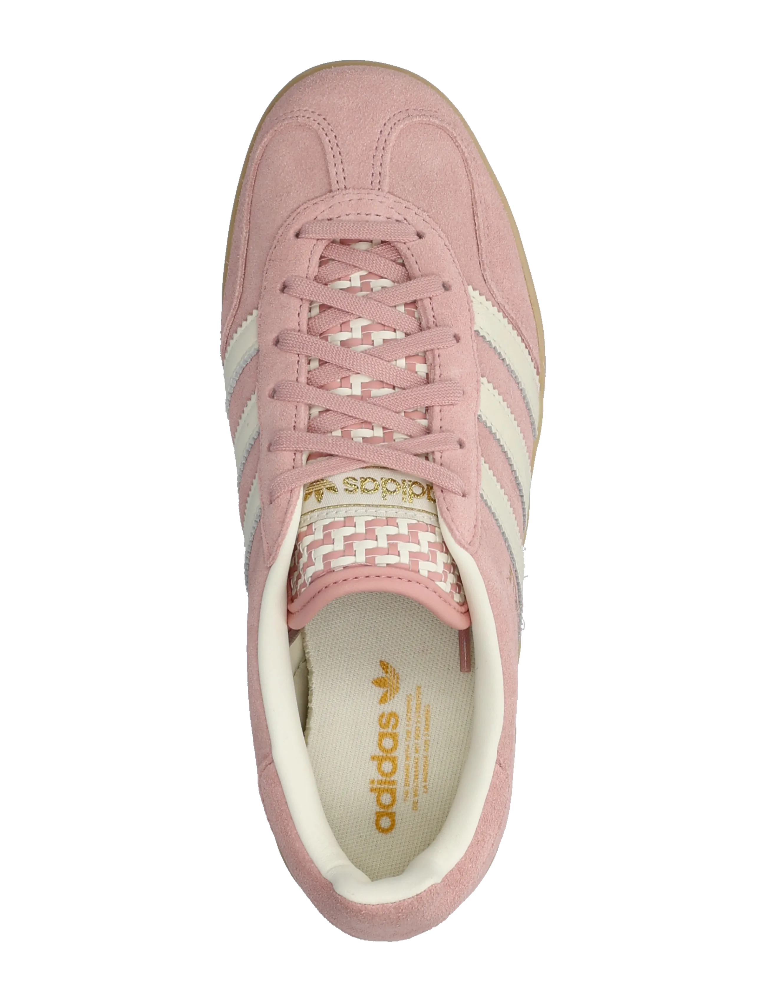 adidas Originals - GAZELLE INDOOR W - herbstersparnisse - wonmau/owhite/goldmt - 3