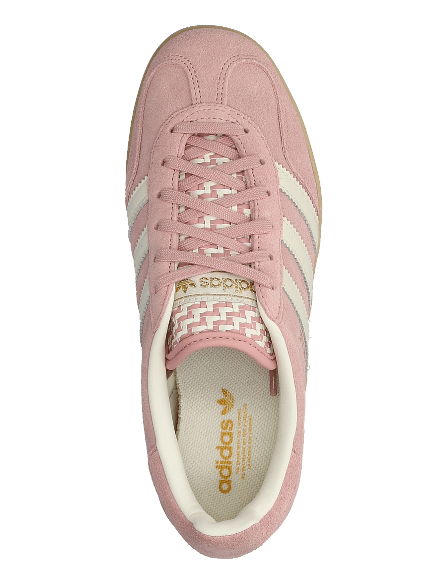 adidas Originals - GAZELLE INDOOR W - lave sneakers - wonmau/owhite/goldmt - 3