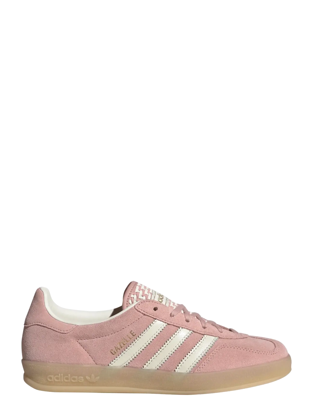 adidas Originals - GAZELLE INDOOR W - niedrige sneakers - wonmau/owhite/goldmt - 5