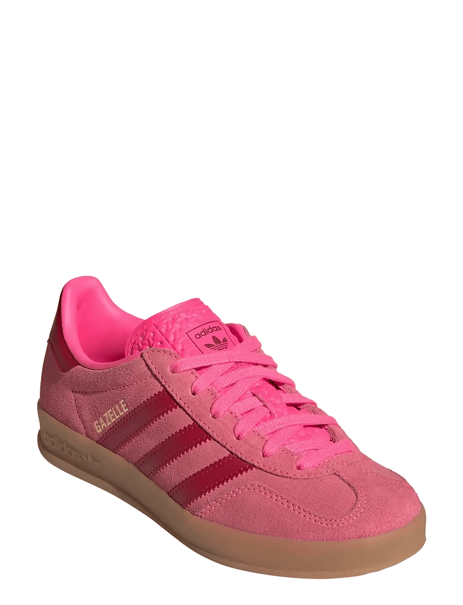 adidas Originals - GAZELLE INDOOR J - niedriger schnitt - lucpnk/tmvire/goldmt - 0