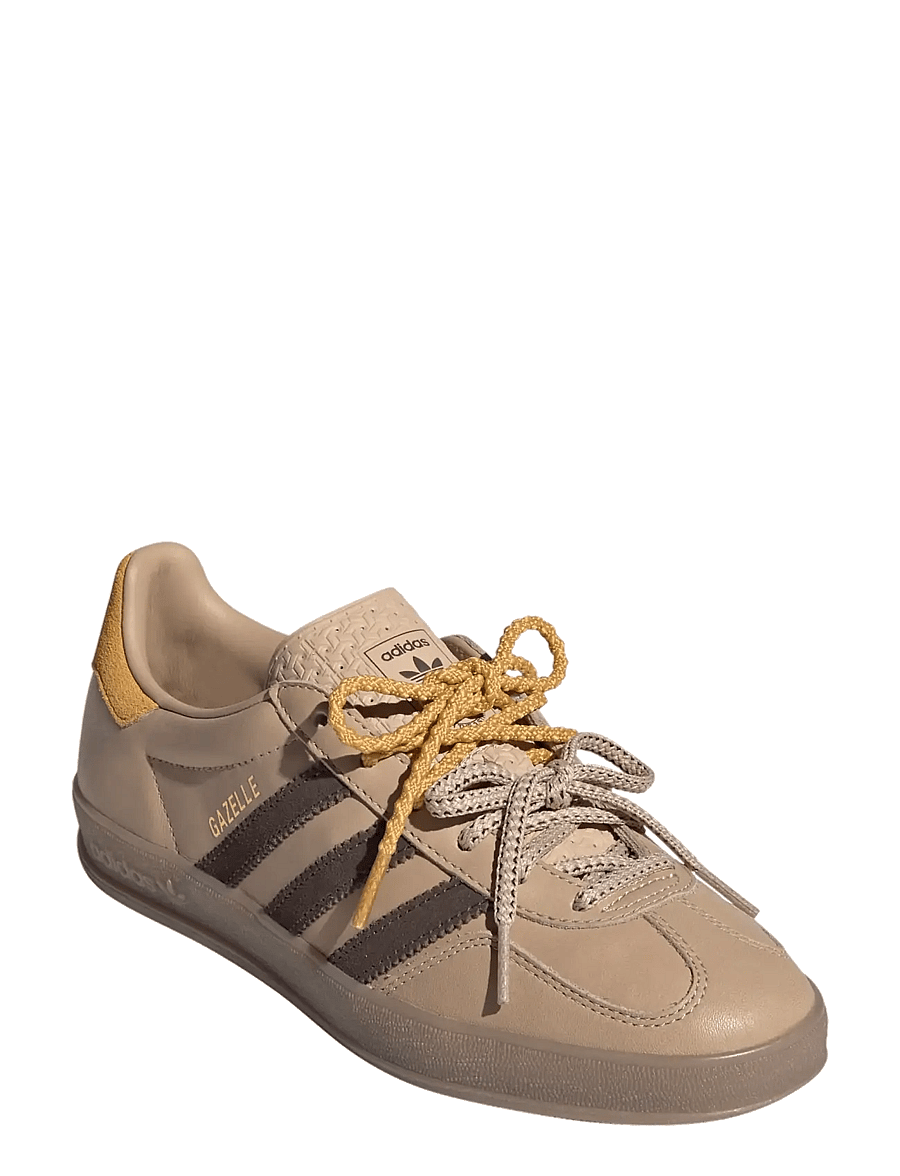 adidas Originals - GAZELLE INDOOR W - low top sneakers - magbei/brown/preyel - 0