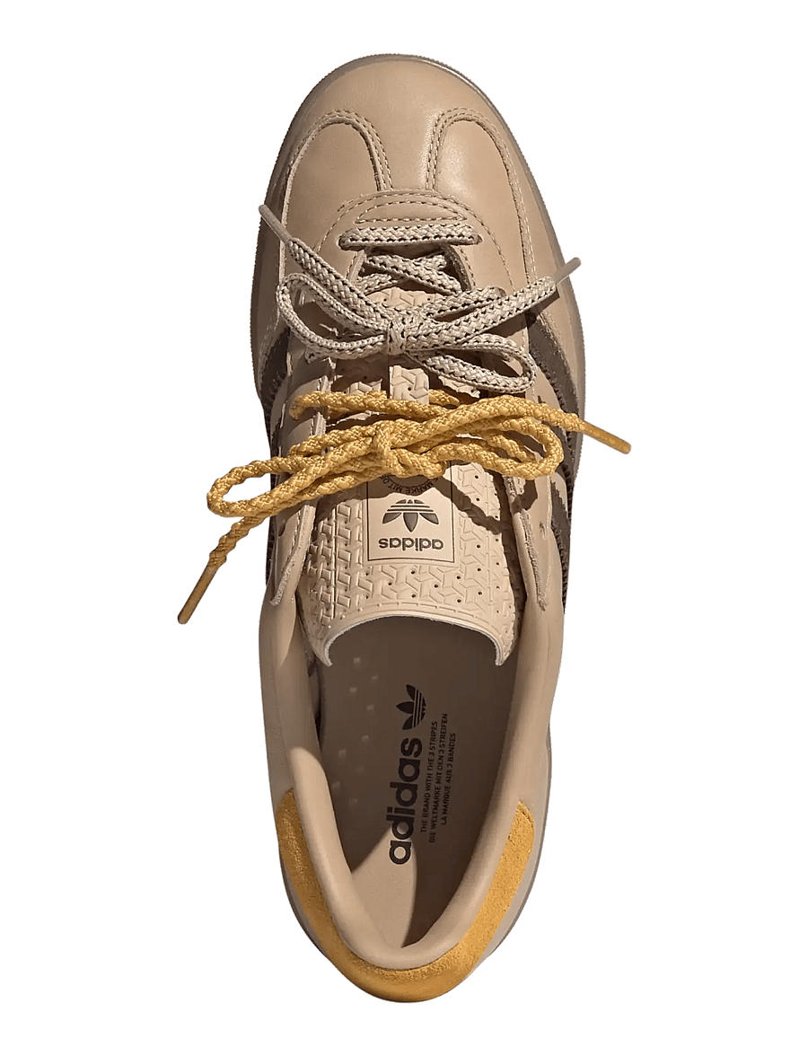adidas Originals - GAZELLE INDOOR W - low top sneakers - magbei/brown/preyel - 3