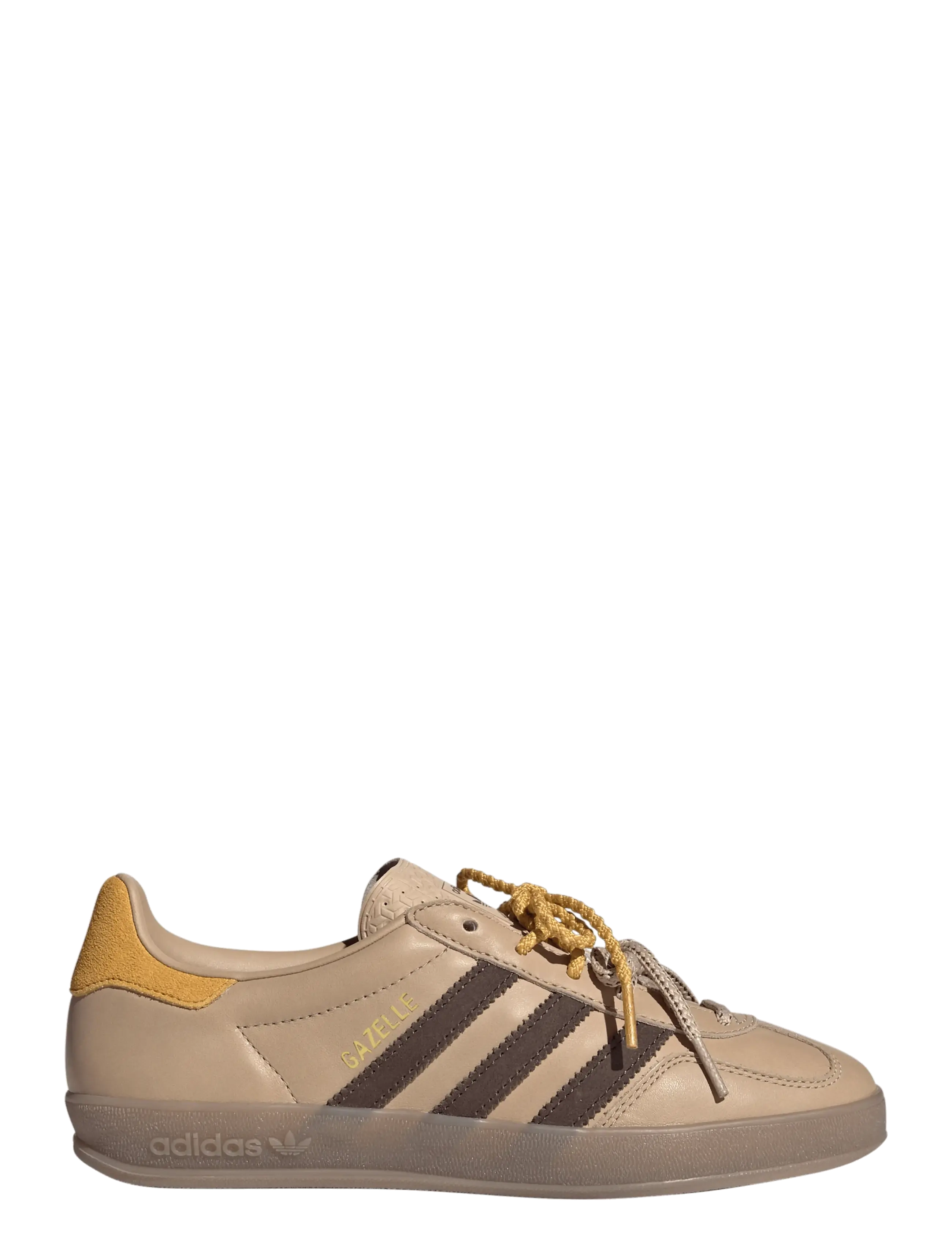 adidas Originals - GAZELLE INDOOR W - low top sneakers - magbei/brown/preyel - 5