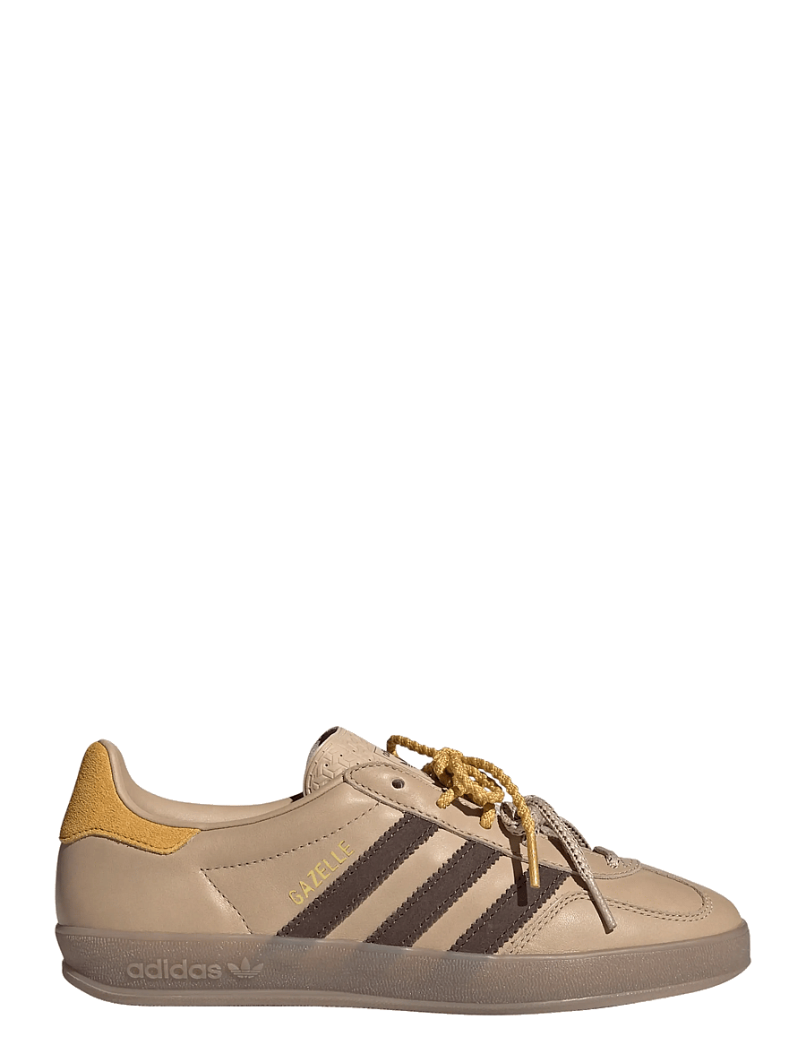 adidas Originals - GAZELLE INDOOR W - low top sneakers - magbei/brown/preyel - 5