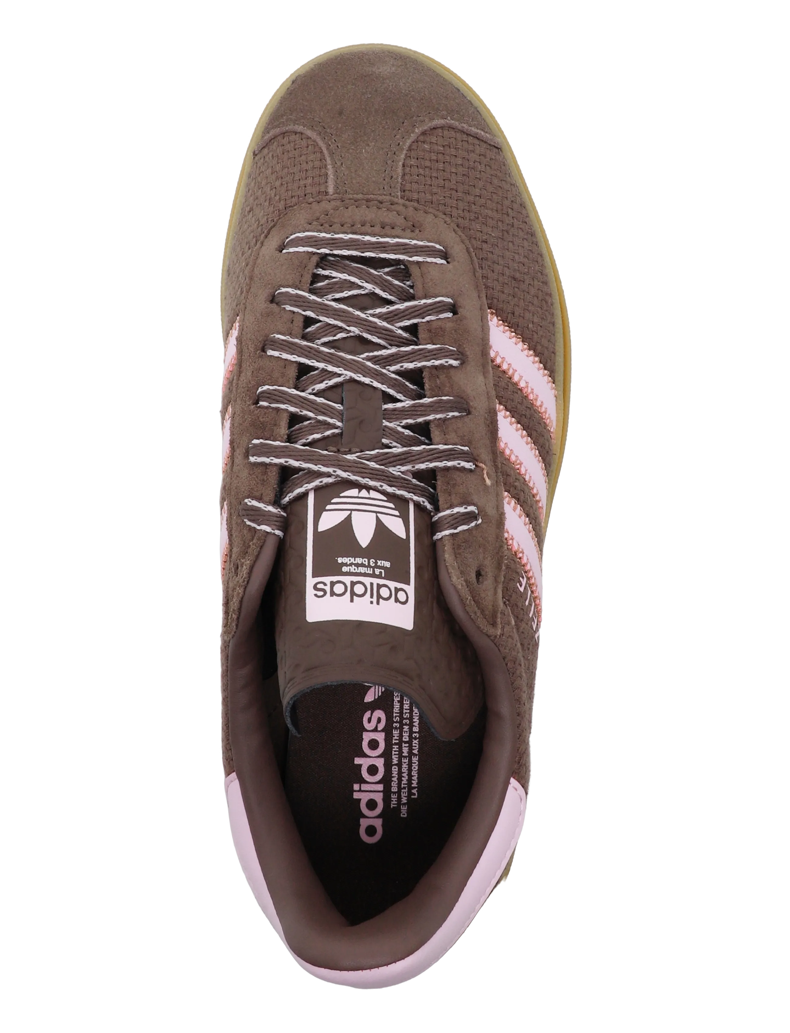 adidas Originals - GAZELLE BOLD W - låga sneakers - earstr/clpink/clastr - 3