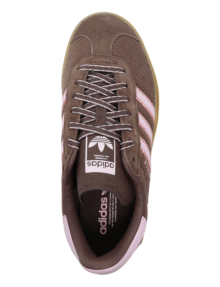 adidas Originals - GAZELLE BOLD W - låga sneakers - earstr/clpink/clastr - 3