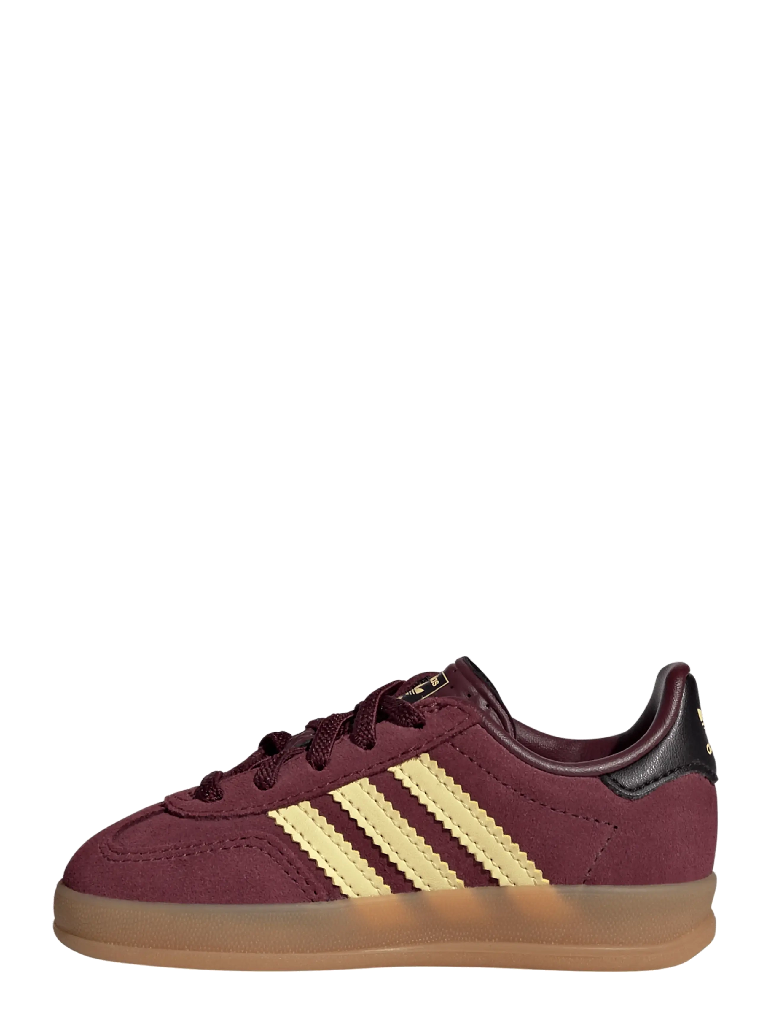 adidas Originals - GAZELLE INDOOR CF EL I - låga sneakers - maroon/almyel/goldmt - 2