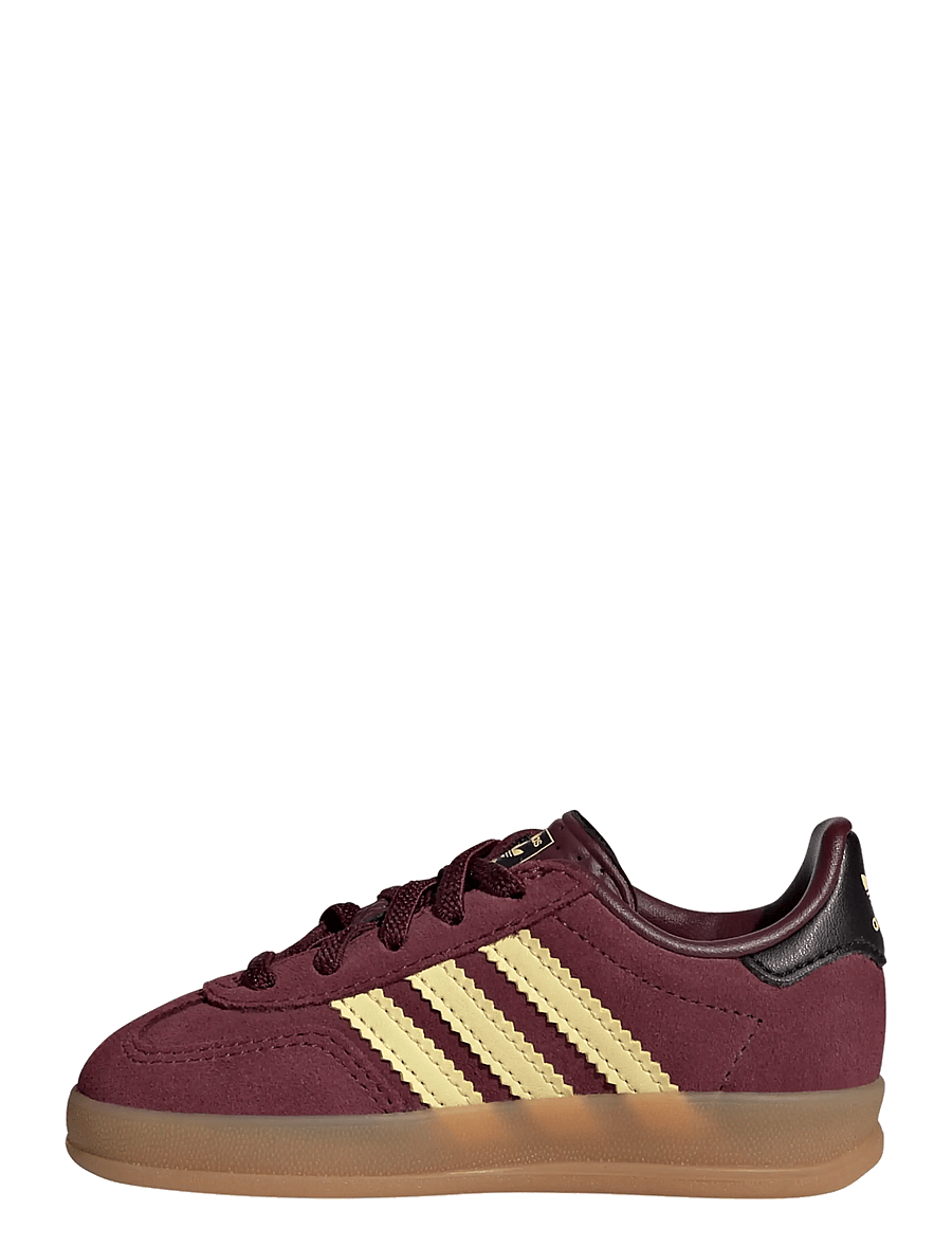adidas Originals - GAZELLE INDOOR CF EL I - låga sneakers - maroon/almyel/goldmt - 2