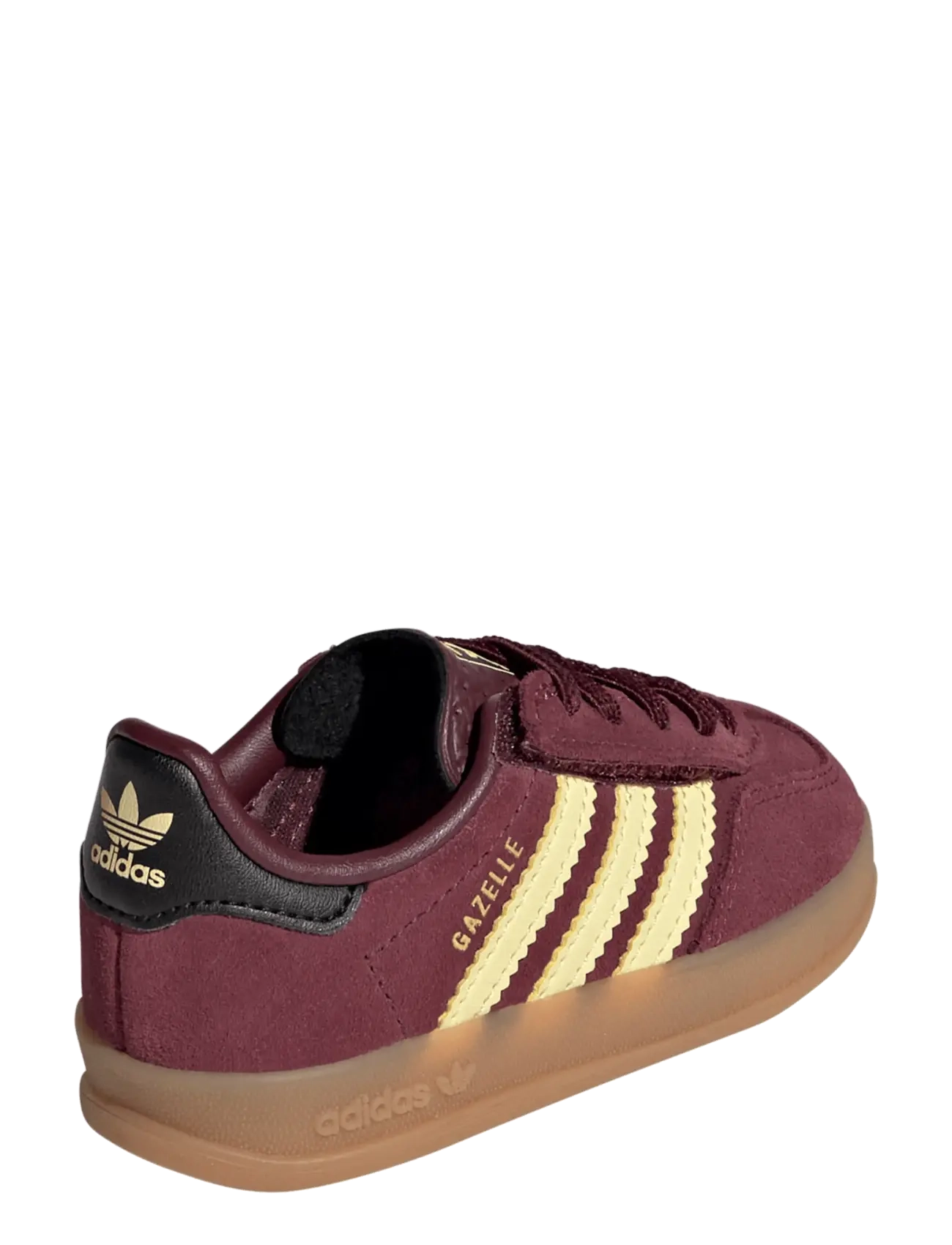 adidas Originals - GAZELLE INDOOR CF EL I - låga sneakers - maroon/almyel/goldmt - 3
