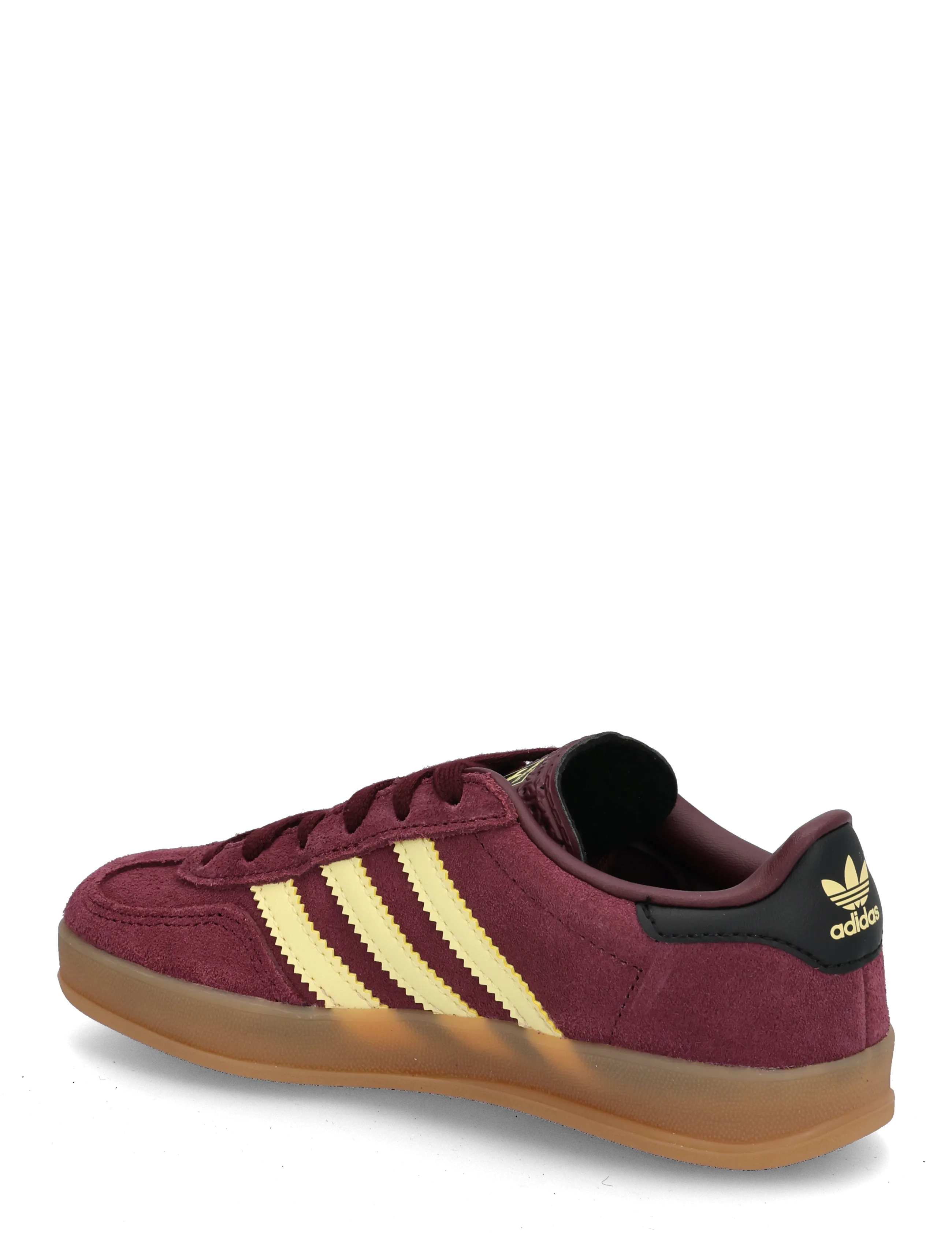 adidas Originals - GAZELLE INDOOR C - lave sneakers - maroon/almyel/goldmt - 1