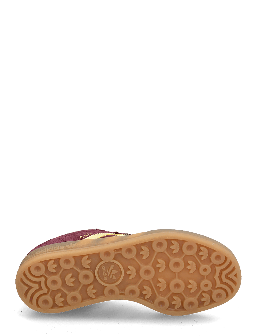 adidas Originals - GAZELLE INDOOR C - lave sneakers - maroon/almyel/goldmt - 4