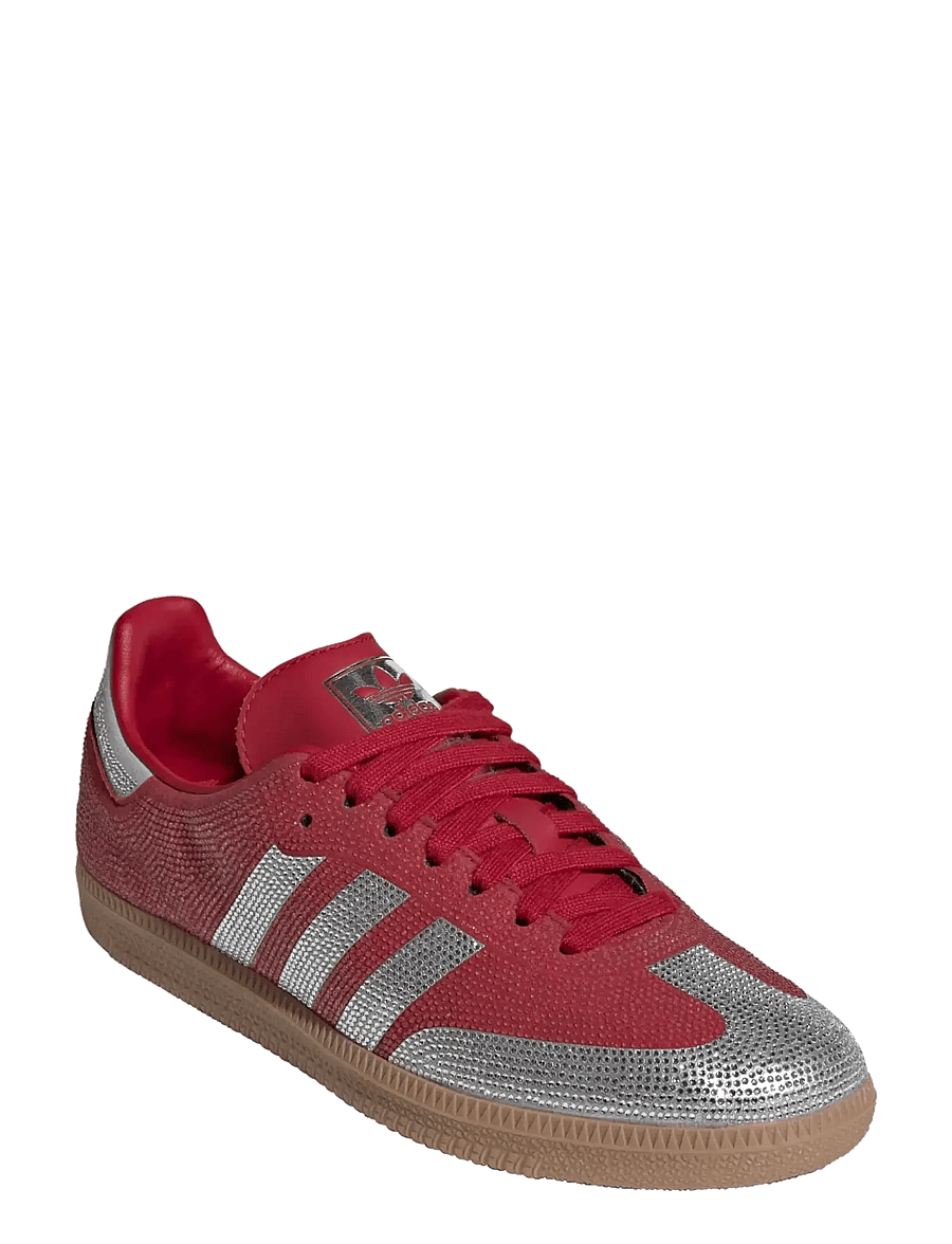 adidas Originals - SAMBA OG W - lave sneakers - tmvire/silvmt/gum4 - 0