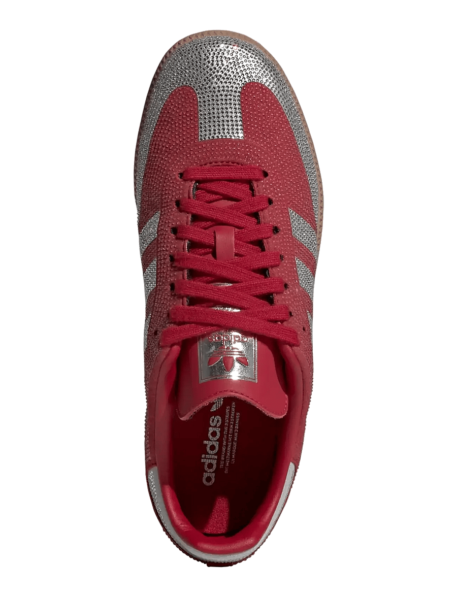 adidas Originals - SAMBA OG W - lave sneakers - tmvire/silvmt/gum4 - 4